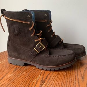 NWOT Ralph Lauren Polo Men’s Ranger Suede Boots